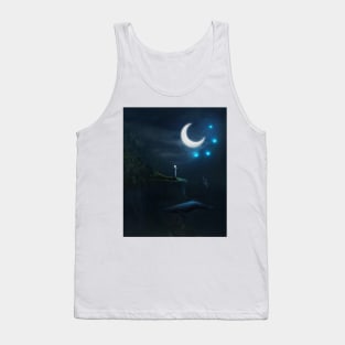 The lighthouse in Magical land Tank Top